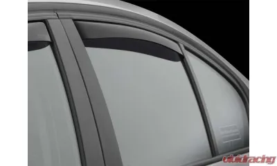WeatherTech Side Window Deflector Rear Dark Tint - 81706