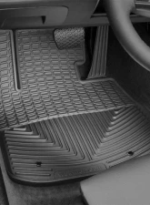 WeatherTech All Weather Floor Mats Black Front                                     - W360 - Image 2