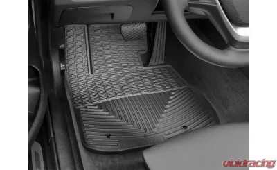 WeatherTech All Weather Floor Mats Black Front - W360