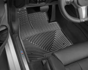 WeatherTech All Weather Floor Mats Black Front