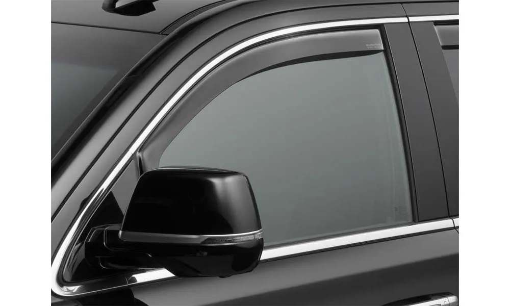 WeatherTech Side Window Deflector Front Dark Tint - 80750