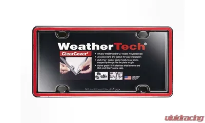 WeatherTech ClearCover Red/Black - 60022