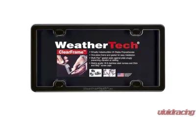 WeatherTech ClearFrame Black - 63020