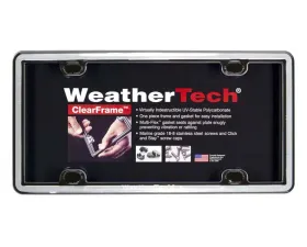 WeatherTech ClearFrame Brushed Stainless