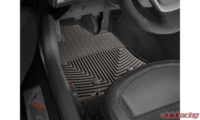 WeatherTech All Weather Floor Mats Cocoa Front - W377CO