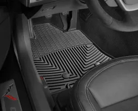 WeatherTech All Weather Floor Mats Black Front Chevrolet Corvette C7 2014-2019