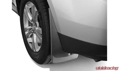 WeatherTech MudFlap No-Drill DigitalFit MudFlap Kit Front Mid And Rear Set Black - 110134-110078-120134