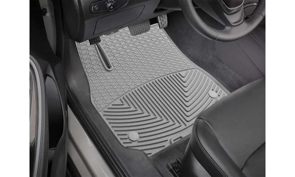 WeatherTech All Weather Floor Mats Gray Front Chevrolet Malibu 2016-2023 - W394GR