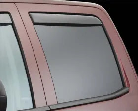 WeatherTech Side Window Deflector Rear Dark Tint