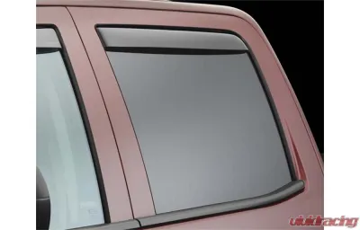 WeatherTech Side Window Deflector Rear Dark Tint - 83740