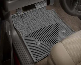 WeatherTech All Weather Floor Mats Black Front