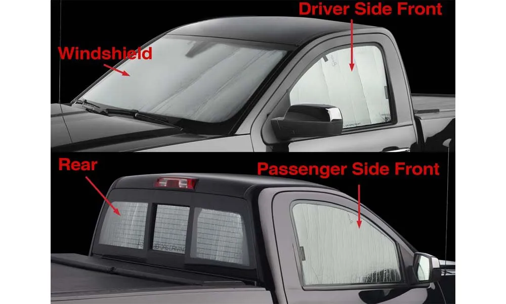 WeatherTech SunShade Full Vehicle Kit 4 pc. - TS0001K3
