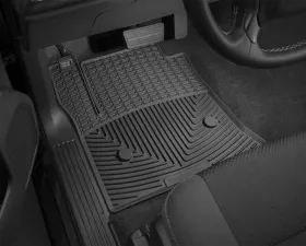 WeatherTech All Weather Floor Mats Black Front