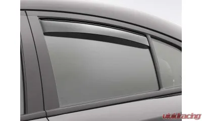 WeatherTech Side Window Deflector Rear Dark Tint - 81713