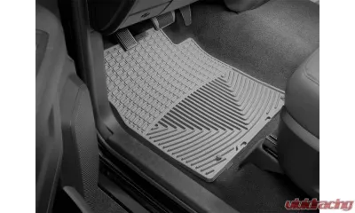 WeatherTech All Weather Floor Mats Gray Front Fits Vehicles w/Passenger Side Retention Device - W337GR