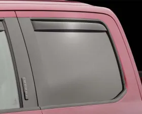 WeatherTech Side Window Deflector Rear Dark Tint