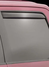 WeatherTech Side Window Deflector Rear Dark Tint                                     - 81765 - Image 2