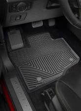 WeatherTech All Weather Floor Mats Black Front                                     - W345 - Image 2
