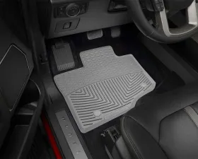 WeatherTech All Weather Floor Mats Gray Front