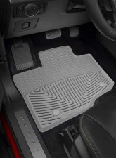 WeatherTech All Weather Floor Mats Gray Front                                     - W345GR - Image 2