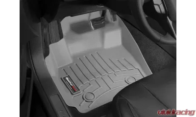 WeatherTech FloorLiner DigitalFit Gray Front Over-The-Hump Fits Vehicles w/Raised Forward Left Corner Does Not Fit Vehicles w/Floor-Mounted Shifters - 465811