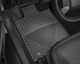 WeatherTech All Weather Floor Mats Black Front And Rear Specially Packaged For Car Dealerships