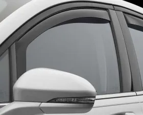 WeatherTech Side Window Deflector Front Dark Tint