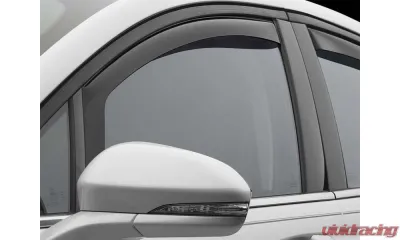 WeatherTech Side Window Deflector Front Dark Tint - 80732