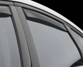 WeatherTech Side Window Deflector Rear Dark Tint