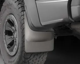 WeatherTech MudFlap No-Drill DigitalFit Black Rear