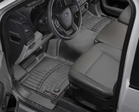 WeatherTech FloorLiner DigitalFit Black Rear For Vinyl Floors