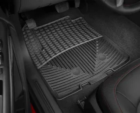 WeatherTech All Weather Floor Mats Black Front