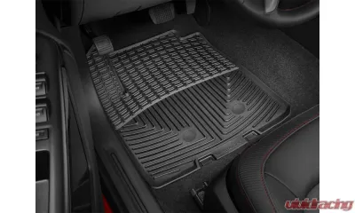 WeatherTech All Weather Floor Mats Black Front - W348