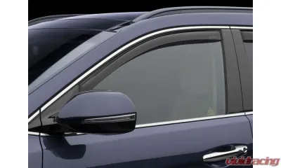 WeatherTech Side Window Deflector Front Dark Tint - 80725