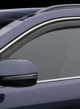 WeatherTech Side Window Deflector Front Dark Tint                                     - 80725 - Image 2