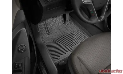 WeatherTech All Weather Floor Mats Black Front - W372