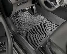 WeatherTech All Weather Floor Mats Black Front