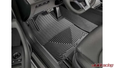 WeatherTech All Weather Floor Mats Black Front - W385