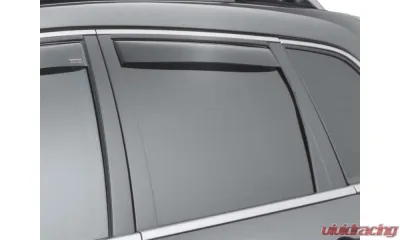 WeatherTech Side Window Deflector Rear Dark Tint - 81741