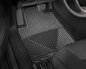WeatherTech All Weather Floor Mats Black Front