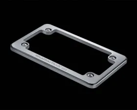 WeatherTech Billet License Plate Frame Silver