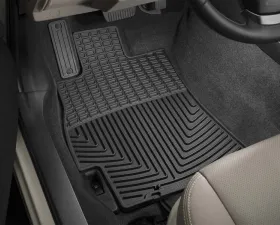 WeatherTech All Weather Floor Mats Black Front