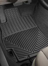 WeatherTech All Weather Floor Mats Black Front                                     - W172 - Image 2