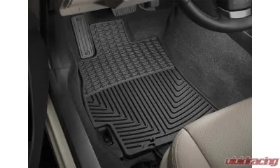 WeatherTech All Weather Floor Mats Black Front - W172