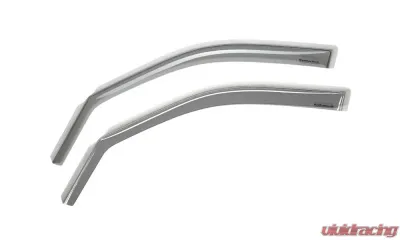 WeatherTech Side Window Deflector Front Light Smoke - 70733