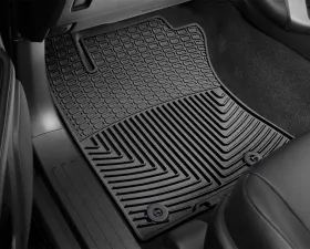 WeatherTech All Weather Floor Mats Black Front