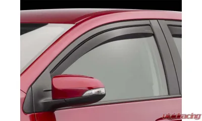 WeatherTech Side Window Deflector Front Dark Tint Toyota Corolla iM 2017-2018 - 80745