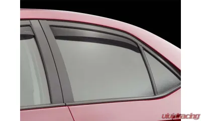 WeatherTech Side Window Deflector Rear Dark Tint - 81745