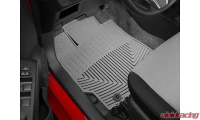 WeatherTech All Weather Floor Mats Gray Front - W263GR