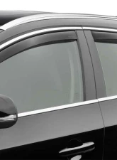 WeatherTech Side Window Deflector 4 pc. Dark Tint Volvo V60 Cross Country 2015-2018 | Volvo V60 2015-2018                                     - 84579 - Image 2